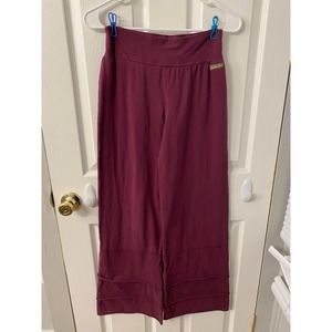 Matilda Jane Women's Finn Pants Very Merry Mulberry Size Medium